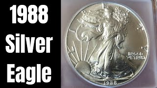 1988 American Silver Eagle [upl. by Nahsyar]