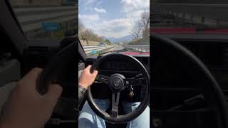 Lancia Delta HF Integrale 16v  Valvola Pop Off Bonalume test e prova su strada [upl. by Atilam974]