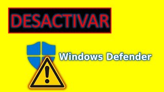 🛡️ Desactivar temporalmente Windows Defender en Windows 10 2024 🔐 [upl. by Aicelav]