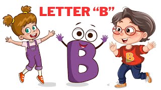 Letter B 🥰  Everything About Letter B ⚽🍌🚲 [upl. by Rachelle]