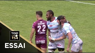 TOP 14  Essai Leone NAKARAWA R92  BordeauxBègles  Racing 92  J25  Saison 20172018 [upl. by Nae161]