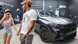 GIRLFRIENDS NEW BMW X6M COMPETITION HUGE REVEAL [upl. by Nibroc]