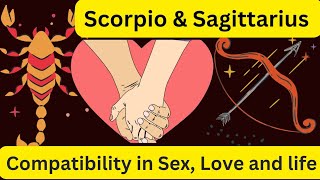 Scorpio and Sagittarius Star  compatibility in Sex Love and life  hibaalihoroscope [upl. by Asil]