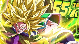 Dokkan Battle 55 LEVEL 1 LINKS 9TH ANNIVERSARY DBS BROLY COMPLETE OVERVIEW AND SHOWCASE [upl. by Ahsiyk]