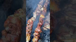 Namkeen lamb BBQ  Nisar Charsi Tikka  Peshawar Street Food shorts [upl. by Nalim]