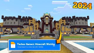 Techno Gamerz Minecraft World Download 2024 How to Download Techno Gamerz Minecraft World [upl. by Eittocs]