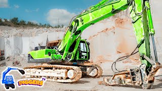 1 Hour Diggers For Kids 🦺 HUGE Caterpillar Excavators Doosan Trucks amp More  Diggers For Children [upl. by Letitia]