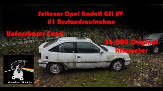 Seltener Opel Kadett E GSI 8V 1 Bestandsaufnahme [upl. by Buine880]