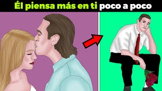 ETAPAS DE ENAMORAMIENTO DE UN HOMBRE Cómo piensan en ti todo el día poco a poco [upl. by Jueta703]