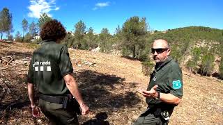 AGENTS RURALS Treballs de prevenció dels incendis [upl. by Doownil]