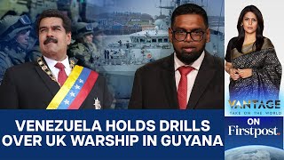 Maduro Mobilises 6000 Troops After UK Warship Goes to Guyana  Vantage with Palki Sharma [upl. by Suoivart]