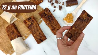 Como hacer BARRITAS DE PROTEINA CASERAS Sin Azucar 12 g DE PROTEINAS [upl. by Atinaw195]