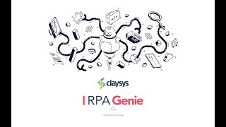 ClaySys RPA Genie Agent Demo [upl. by Runkel]