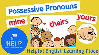 Possessive Pronouns and Subject Pronouns  ESL Grammar [upl. by Mueller]