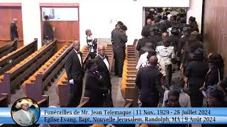 In memory of Jean Telemaque alias SONSON  Homegoing ceremony [upl. by Peh236]