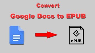 How to Convert Google Docs to Epub PDF File with Adobe Acrobat Pro 2020 [upl. by Lahcar162]