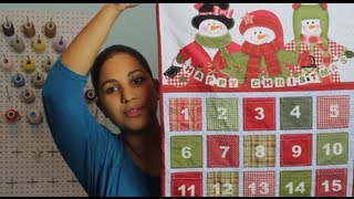 Christmas Advent Calendar Tutorial amp Giveaway [upl. by Assertal]