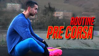 Riscaldamento pre corsa  la mia Routine di Stretching e Mobilità [upl. by Ellennahs]