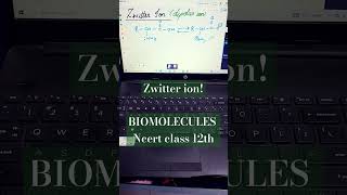 ZWITTER ION zwitterion biomolecules ncertchemistryclass12 isoelectricpoint [upl. by Ponton]