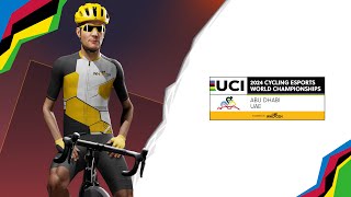 EN Men 2024 UCI Cycling Esports World Championships  SemiFinals [upl. by Lairret]