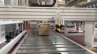 Automazione linea squadrabordaturaEdegebanding line automation [upl. by Adelle]