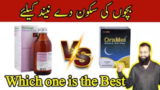 Best Child Sleep Aid Phenergan Syrup or Oramel Drops  The Pharmfit [upl. by Haleemaj]