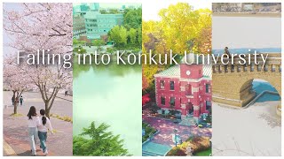 Campus Tour Falling into Konkuk University English Ver [upl. by Aillimac]