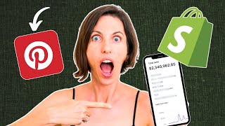 BEST way to use Pinterest to Get Sales on Shopify Guaranteed [upl. by Alrad]