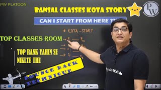 Sachin jakhar sir BANSAL CLASSES KOTA  FULL STORY😱 [upl. by Vaenfila]