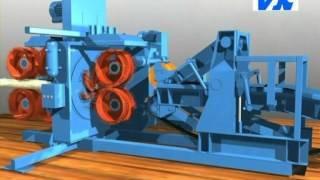 Valon Kone single rotor air seal debarker animation [upl. by Aramas]