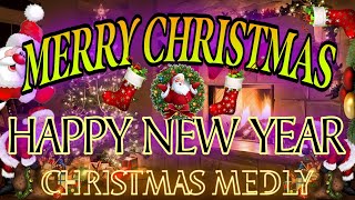 🎅NEW CHRISTMAS MEDLY NONSTOP REMIX 20242025christmassongs christmas holidays [upl. by Wendelina]