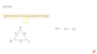 Symmetry of an equilateral triangle [upl. by Calysta800]