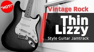 ★ HOT ★ Guitar Backing Track Rock Thin Lizzy Style  JAMTRACKde [upl. by Marks]