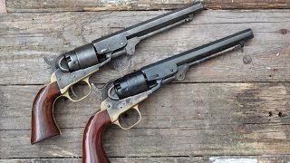 Shooting the 1862 Colt Pocket Navy  original vs repro [upl. by Delilah]