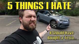 5 Things I HATE About My Volkswagen iD4 [upl. by Dorella123]