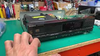 REPAIR sony CD player repair FaIL  your CD players are all dying [upl. by Ierdna]