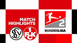 Elversberg vs 1 FCK  Highlights  2 Bundesliga 2425 [upl. by Pammi419]