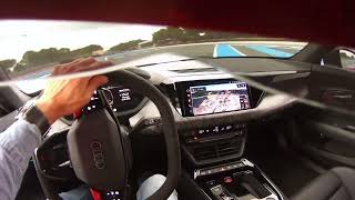 Audi RS etron GT onboard  Circuit Paul Ricard [upl. by Lillie]