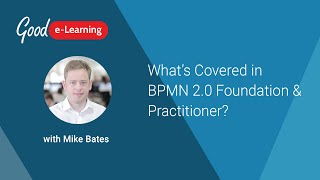 BPMN 20 online training from Good eLearning [upl. by Annaik]