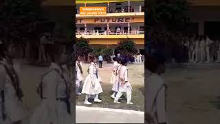 bright future academy Gambhirpur azamgarh independenceday special parade viral videoshortshorts [upl. by Wixted]