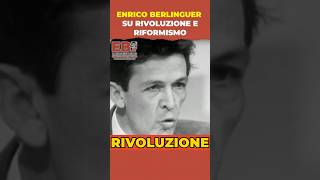 Enrico Berlinguer su rivoluzione e riformismo [upl. by Bray]