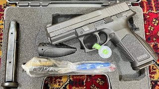 AHSS FXS9 Striker Fired Pistol Review [upl. by Timmons]