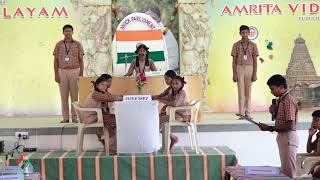 Amrita Vidyalayam Puducherry  Youth Parliament [upl. by Broucek]