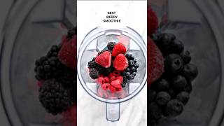 BEST BERRY SMOOTHIEBlueberry smoothie short [upl. by Flyn]