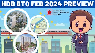 Feb 2024 HDB BTO Projects Launch Review Which is the Best Option [upl. by Nikolos159]