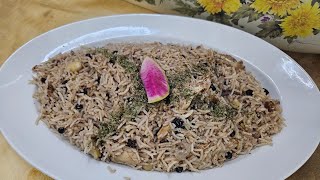 🔴SARAYLI ENFES BİR İÇ PİLAV ‼️ TARİFİOTTOMAN CUISINE RICE RECIPE içpilav kestanelipilav [upl. by Aneladdam]