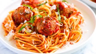 Perfect Spaghetti and Meatballs Recipe [upl. by Eizle271]