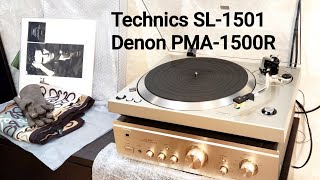 Technics SL1501 with Technics EPC270C working video sn DA8602A192 [upl. by Veejar]