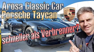 ➡️ Arosa ClassicCar mit Porsche Taycan [upl. by Aihsoem110]