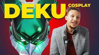 Epic My Hero Academia Cosplay at Anirevo 2024  Deku Helmet Reveal [upl. by Shum]